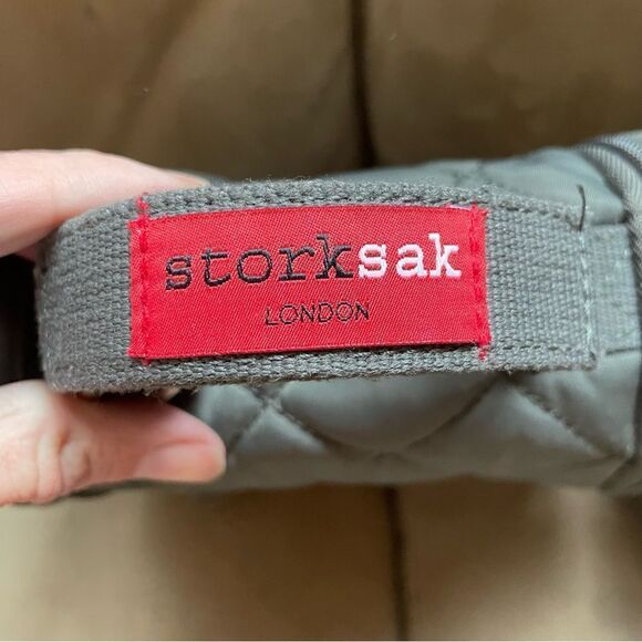 Storksak London Quilted Changing Bag with Attachments - Picture 4 of 16